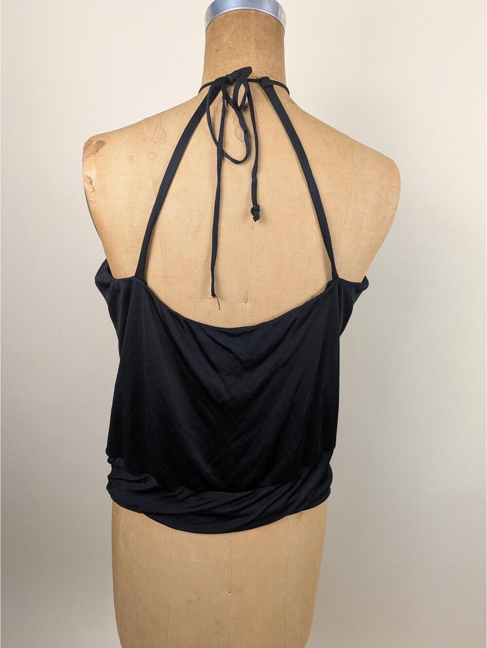 2007 Gucci Frida Giannini black halter neck top - Picture 4 of 6